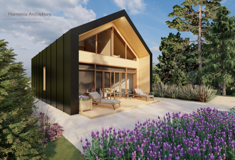 Projekt domu – nowoczesna stodoła